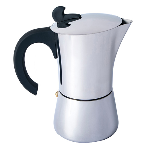 Basic Nature Espresso Maker 2-Tassen Edelstahl