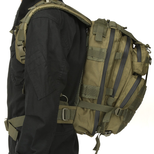 Defcon 5 Rucksack Tactical 35 Liter oliv Bild 5