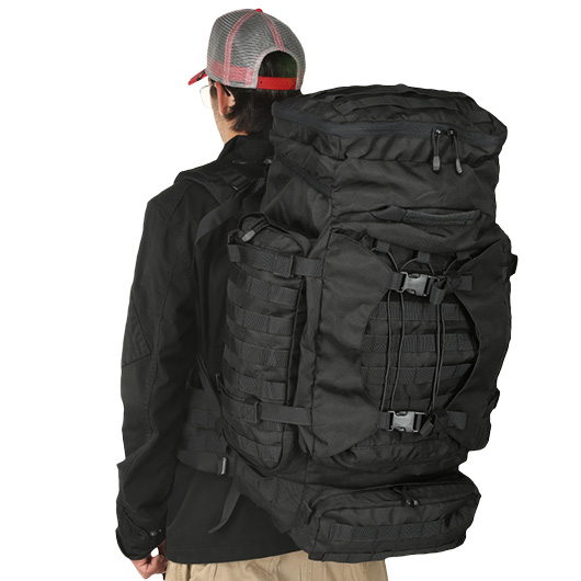 Outac Rucksack Multirole 80 Liter schwarz