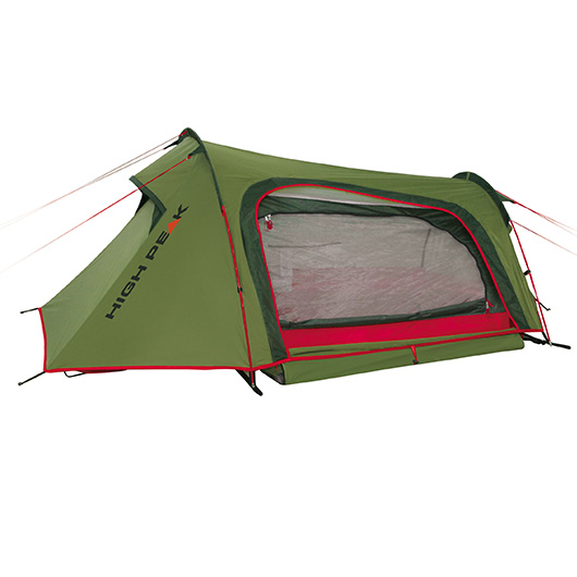 High Peak Zelt Sparrow 2  fr max. 2 Personen grn/rot Bild 4