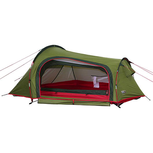 High Peak Zelt Sparrow 2  fr max. 2 Personen grn/rot Bild 8