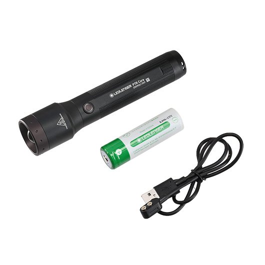 LED Lenser LED-Taschenlampe P7R Core 1400 Lumen inkl. Handschlaufe, Akku schwarz Bild 4