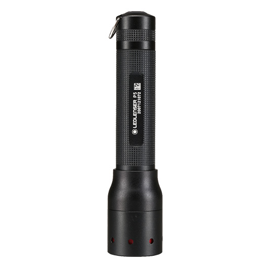 LED Lenser P5 Taschenlampe 140 Lumen schwarz inkl. Holster und Handschlaufe Bild 1