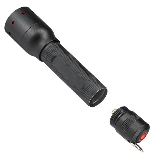 LED Lenser P5 Taschenlampe 140 Lumen schwarz inkl. Holster und Handschlaufe Bild 6