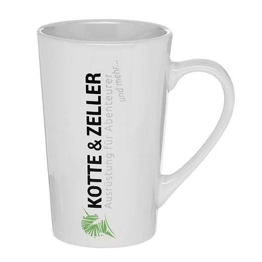 Kotte & Zeller Tasse schlank 300 ml weiß