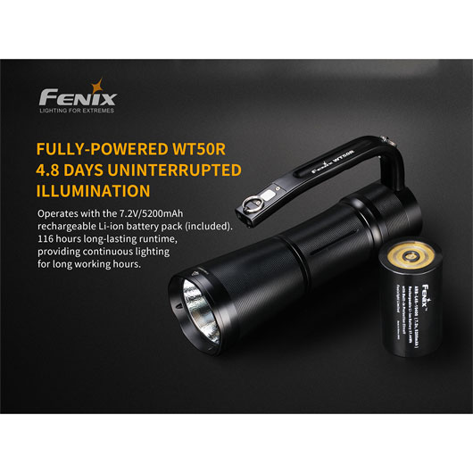 Fenix Handscheinwerfer WT50R multifunktional 3700 Lumen Bild 5