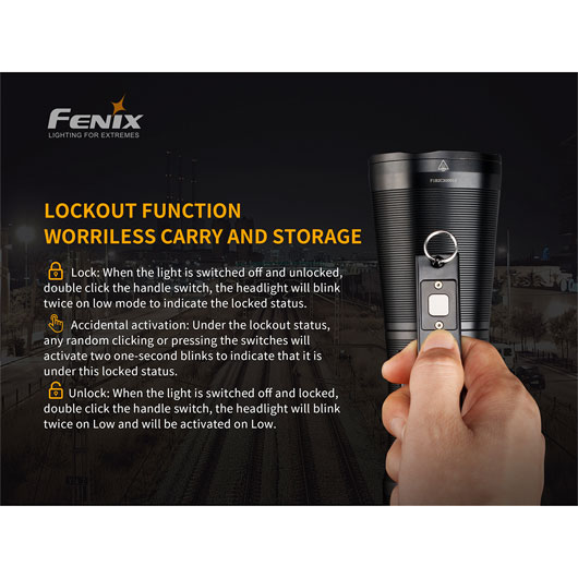Fenix Handscheinwerfer WT50R multifunktional 3700 Lumen Bild 8