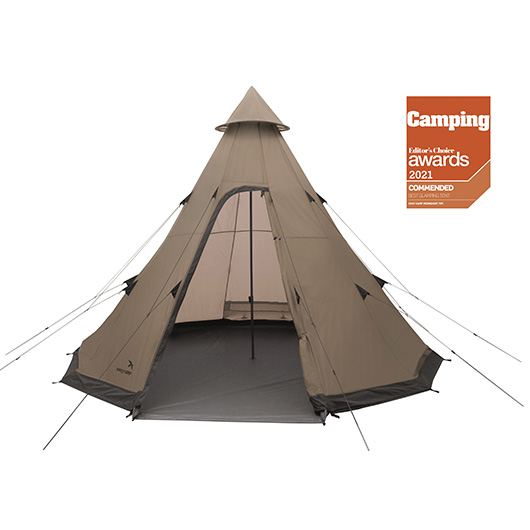 Easy Camp Familienzelt Moonlight Tipi fr max. 8 Personen grau/khaki