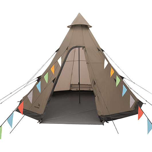 Easy Camp Familienzelt Moonlight Tipi fr max. 8 Personen grau/khaki Bild 11