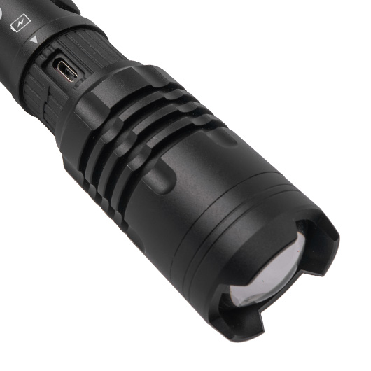 Origin Outdoors LED-Taschenlampe mit Powerbank 1000 Lumen schwarz Bild 4