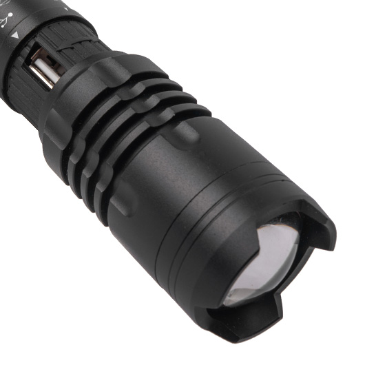 Origin Outdoors LED-Taschenlampe mit Powerbank 1000 Lumen schwarz Bild 5