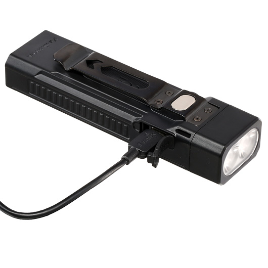 Fenix LED-Taschenlampe WT16R 300 Lumen mit Akku, Flchenleuchte schwarz Bild 6