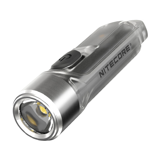 Nitecore LED-Schlüssellampe Tiki 300 Lumen Glow in the Dark transparent