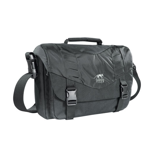 Tasmanian Tiger Schultertasche TT Tac Case schwarz