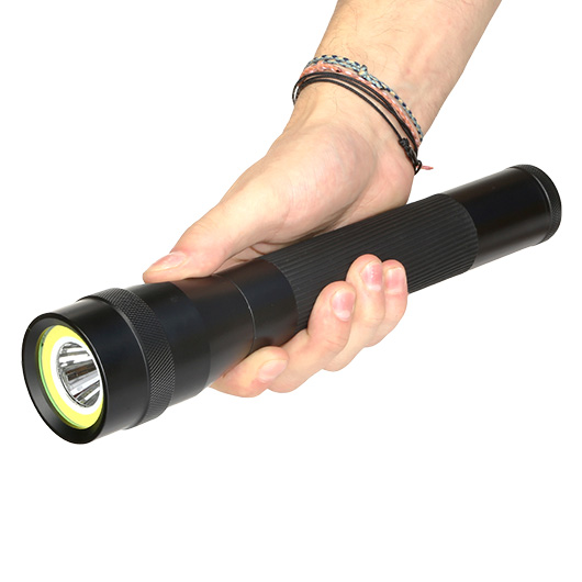 MetMaxx LED-Taschenlampe MegaPowerMulti 28 cm schwarz Bild 7