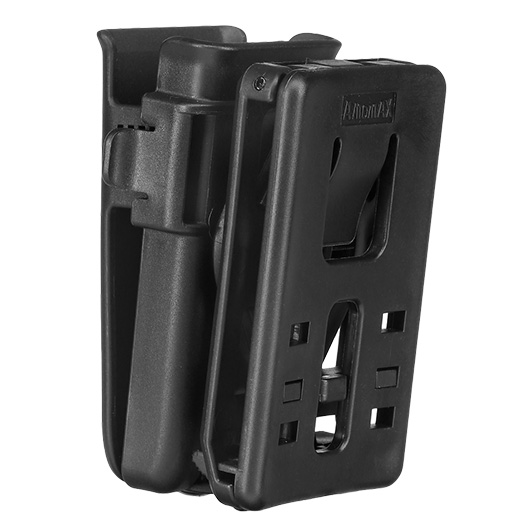 Amomax Tactical Single-Magazinholster Polymer Paddle f. Single- / Double-Stack Magazine schwarz Bild 3