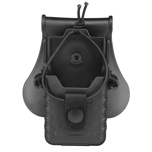 Amomax Tactical Holster Polymer Paddle f. Funkgerte schwarz