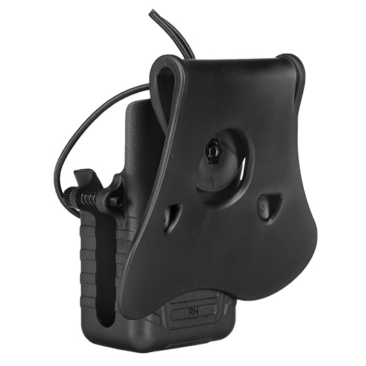 Amomax Tactical Holster Polymer Paddle f. Funkgerte schwarz Bild 4