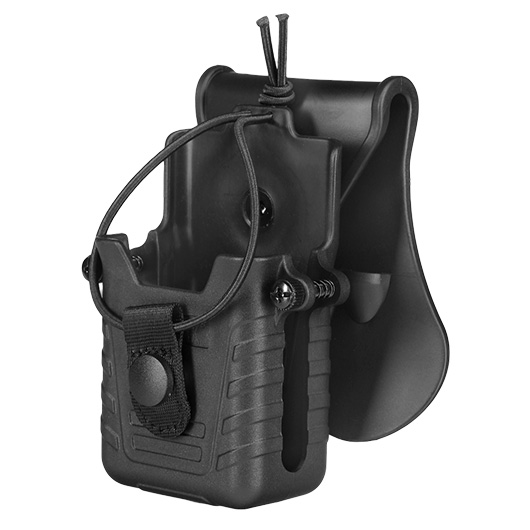 Amomax Tactical Holster Polymer Paddle f. Funkgerte schwarz Bild 6