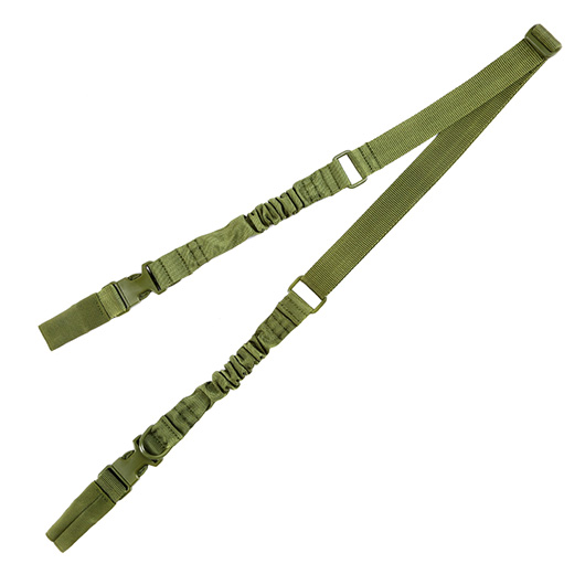 Amomax 2-Punkt Tragegurt Dual Bungee Universal Tactical Heavy Duty Version oliv Bild 1