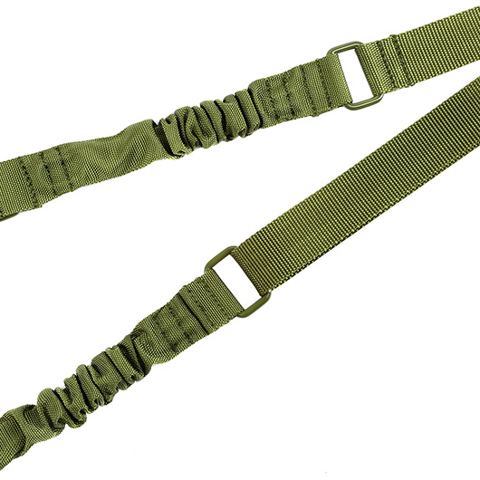 Amomax 2-Punkt Tragegurt Dual Bungee Universal Tactical Heavy Duty Version oliv Bild 3