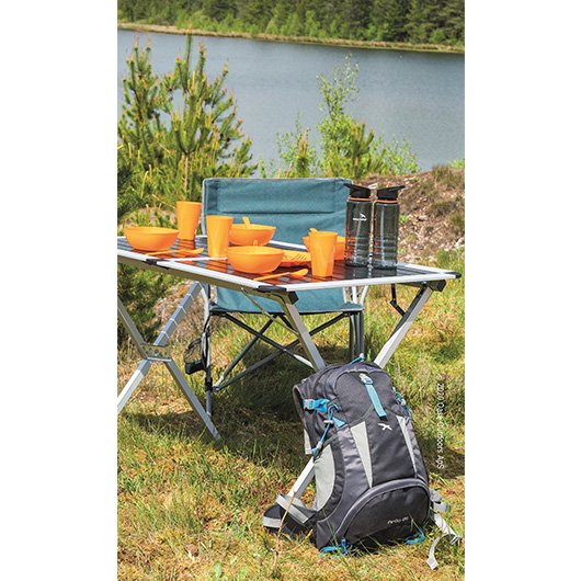 Easy Camp Campingtisch Rennes L 110 x 70 cm Aluminium Bild 2