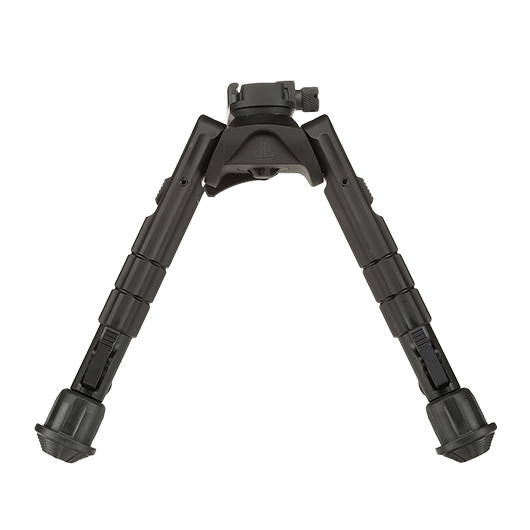 UTG Heavy Duty Recon 360 Grad Metall Zweibein - Gummife 160 - 230 mm schwarz - Version 2 Bild 1