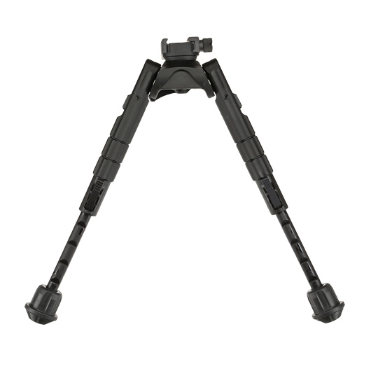 UTG Heavy Duty Recon 360 Grad Metall Zweibein - Gummife 160 - 230 mm schwarz - Version 2 Bild 2