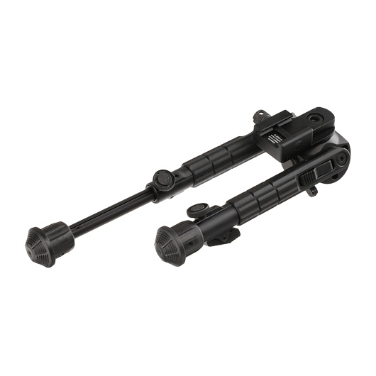 UTG Heavy Duty Recon 360 Grad Metall Zweibein - Gummife 160 - 230 mm schwarz - Version 2 Bild 4
