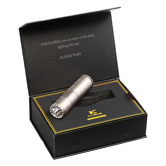 Klarus LED Taschenlampe K10 Titan 1200 ANSI Lumen Jubilumslampe inkl. Geschenkverpackung Bild 5