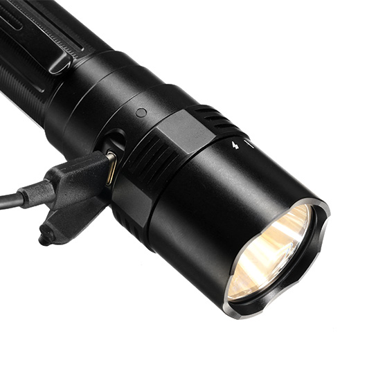 Fenix LED-Taschenlampe PD40R V2.0 3000 Lumen inkl. Akku schwarz Bild 7