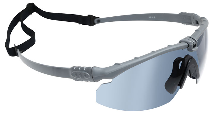 Nuprol Battle Pro Protective Airsoft Schutzbrille grau / rauch Bild 1