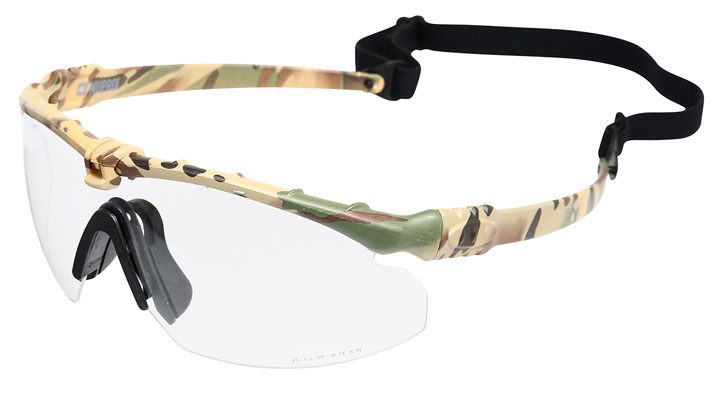 Deluxe Softair Schutzbrille Airsoft Safety-Brille camo 