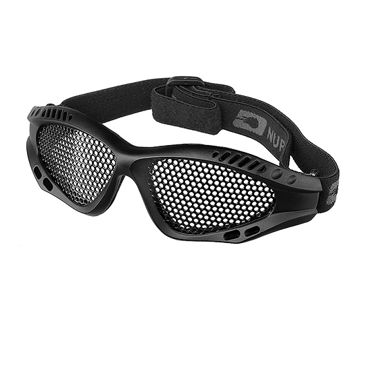 Nuprol Brille Shades Mesh Eye Protection Airsoft Gitterbrille schwarz