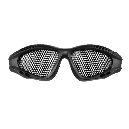 Nuprol Brille Shades Mesh Eye Protection Airsoft Gitterbrille schwarz Bild 1