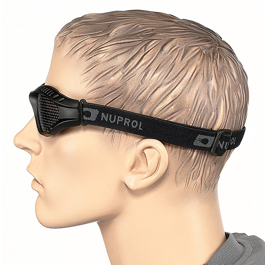 Nuprol Brille Shades Mesh Eye Protection Airsoft Gitterbrille schwarz Bild 5