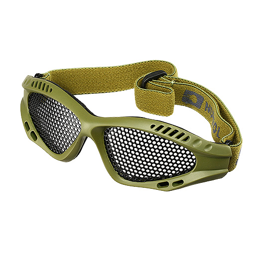 Nuprol Brille Shades Mesh Eye Protection Airsoft Gitterbrille oliv