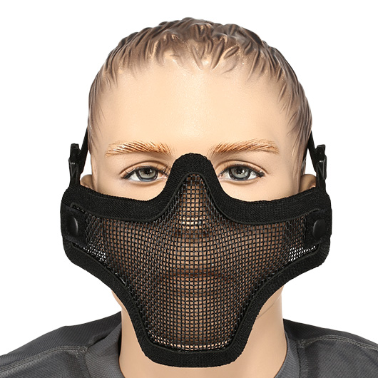 Nuprol Mesh Mask V1 Gittermaske Lower Face Shield schwarz Bild 1