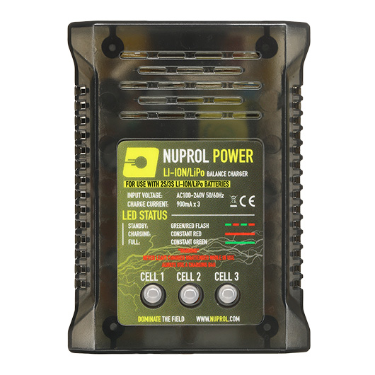 Nuprol LiIon / LiPo Balance Charger Ladegert f. LiIon / LiPo 2-3 / 0,9A 10W 230V NPC-08 Bild 3