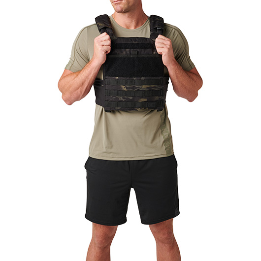 5.11 Trainingsweste TacTec Trainer Weight Vest multicam black Bild 4