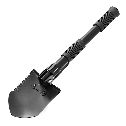 Herbertz Klappspaten schwarz mit Hlle