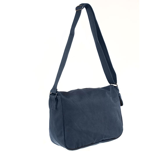 Fostex Leinentasche US-Style blau Bild 1