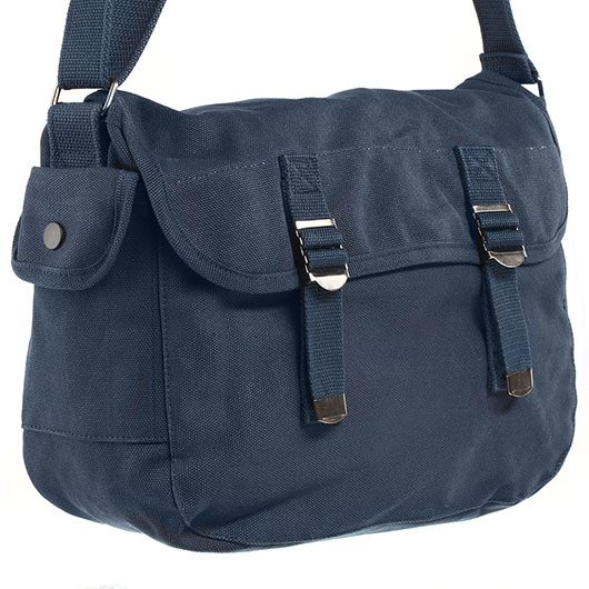 Fostex Leinentasche US-Style blau Bild 2