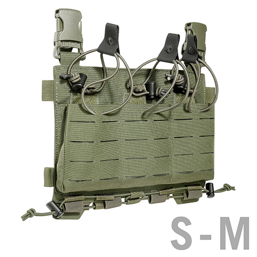 Tasmanian Tiger Frontpanel mit drei Magazintaschen fr TT Plate Carrier oliv Gr. S-M