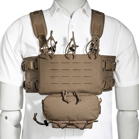 Tasmanian Tiger Chest Rig Small Combi Rig mit Magazinmodul coyote braun Bild 1