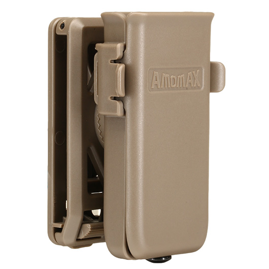 Amomax Tactical Single-Magazinholster Polymer Paddle f. Single- / Double-Stack Magazine Flat Dark Earth Bild 1