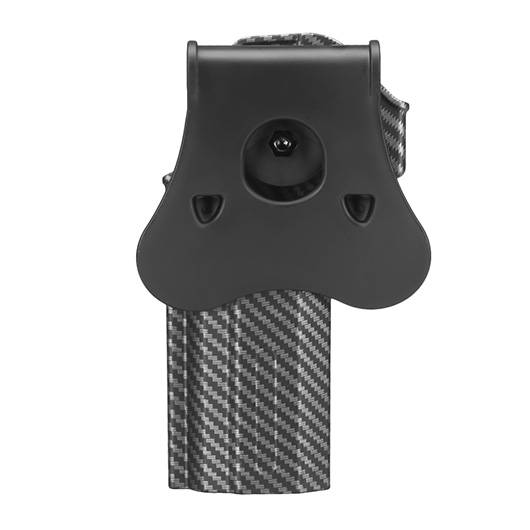 Amomax Tactical Holster Polymer Paddle fr Desert Eagle Pistolen Rechts Carbon-Design Bild 4