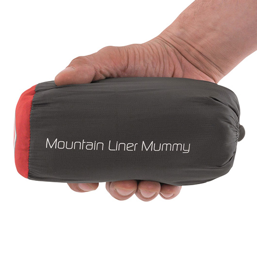 Robens Schlafsacküberzug Mountain Liner für Mumienschlafsack grau Bild 4