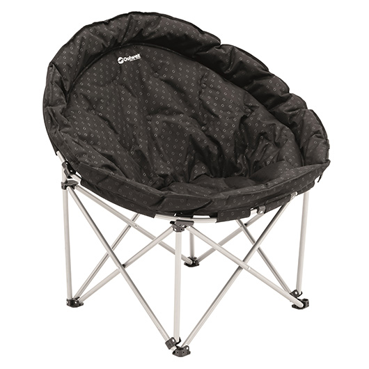 Outwell Camping Klappsessel Casilda XL gepolstert schwarz