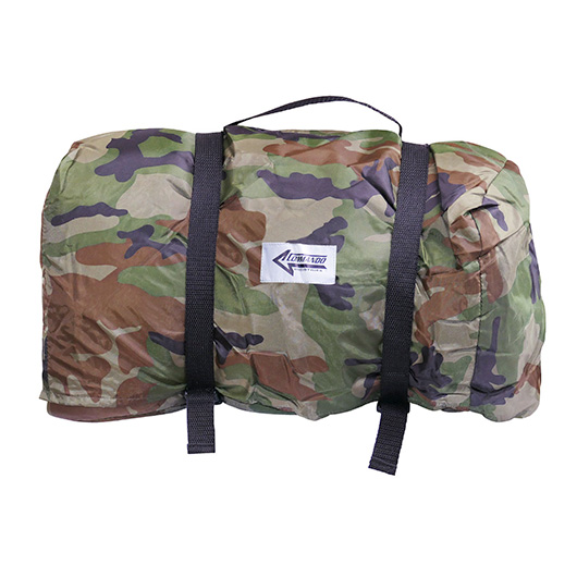 CI Schlafsack Pilot mit Kopfkissen woodland Bild 1